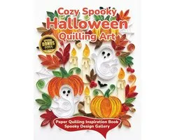 Cozy Spooky Halloween Quilling Art