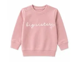 Pull pour enfant annonce Big Sister - rose Taille 98 - je deviens grande sœur big sis - Enceinte - Naissance - Agrandissement de la famille - Annonce - Cadeau - Annonce de grossesse - Fille