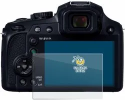 BROTECT Antireflecterende Glas Screen Protector Mat voor Panasonic Lumix DC-FZ82D - Schermbeschermer [Beschermglas-Folie niet Gehard Glas]