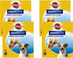 Pedigree Dentastix Mini Hond Multipack - Gebitsverzorgende Hondensnack - 4 x 28 stuks