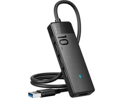 Inateck Hub USB 3.2 Gen 2, répartiteur USB avec 4 ports USB-A, câble de 50 cm, compatible avec Windows 7/8/10/11, Mac OS, Linux