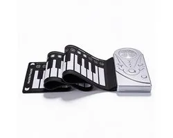 Pianoklavier opvouwbaar 49 toetsen Draagbaar & Compact Design – Piano voor kinderen Met Bluetooth & MIDI Connectiviteit – Piano speelgoed Multifunctioneel & Gebruiksvriendelijk | Ideaal voor Beginners & Onderweg