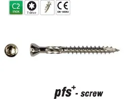 PFS - houtschroeven - schroef - 5x70 deeldraad Tx - 200 stuks