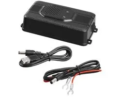 ULTIMATE SPEED® - Répulsif à martres à ultrasons avec flash lumineux - Batterie de voiture 12V - Pour voiture, carport, garage, grenier