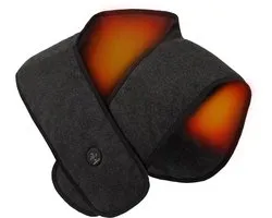 Thermrup Coussin Chauffant Infrarouge Lointain sur Batterie pour Cou et Epaules - Mobile avec 3 Réglages de Température - Groot (L) - Puissance de Chauffage 15W - Batterie Li-Po 3000mAh