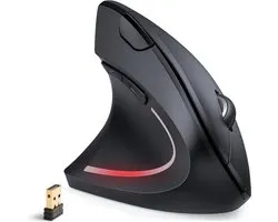 Delmark Verticale Muis - Ergonomisch ontworpen voor linkshandigen - Draadloos - DPI Instelbaar