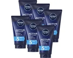x6 Nivea Men Gel Tuning Mat 150 ml