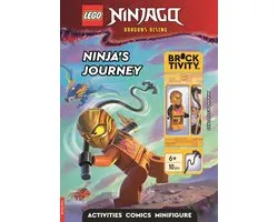 LEGO® NINJAGO®: Ninja's Journey Activity Book (with Arin minifigure and accessories)