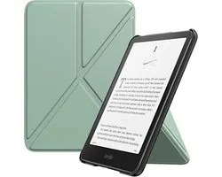 Amazon Kindle Paperwhite (2024, 7 inch) Smart Cover - Origami Standaard & Magnetisch - Agave Groen