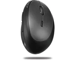 BasicTeQ: INCA IWM-279G 1600 DPI NANO , SIDE LASER WIRELESS MOUSE-GRAY Ergonomisch speciaal ontwerp