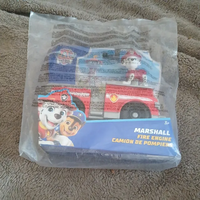 Paw Patrol Marshall avec pompier neuf