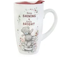 Me to You Travel Mug Stoneware 'Keep shining & smile bright'
