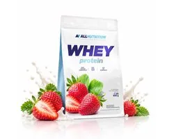 AllNutrition | Whey protein | Strawberry | 908gr 30 servings | Eiwitshake | Proteïne shake | Eiwitten | Whey Protein Whey Proteïne | Supplement | Concentraat | Nutriworld
