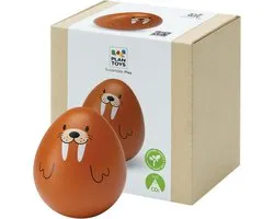 PlanToys Houten Speelgoed Walrus wiebelaar