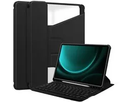 360° Draaibare Bluetooth Keyboard Case voor compatible with Samsung Tab A9 Plus (X210/216/218) 11 inch