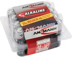 ANSMANN 20-box AA Alkaline Batterijen