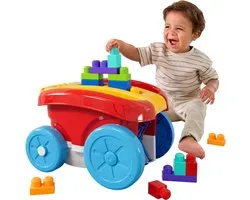 MEGA BLOKS Blokkenschepwagen