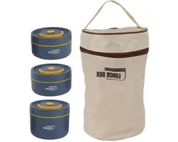 Stainless Steel Vacuum Insulated Leakproof Lunch Box for Adults - Wide Mouth Soup Food Thermos Hot Food Jar with Large Capacity Container for 3 People