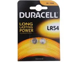 Duracell Electronics LR54 2CT