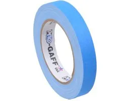 Pro Gaff neon gaffa tape 19mm x 22,8m blauw