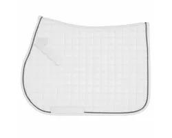 Pagony Superior Zadeldek - Maat: Pony - Wit - Polyester