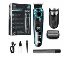 NueNext Baardtrimmer Voor Mannen - Met Precisiedraaiknop 20 lengte-instellingen - Body Trimmer Baard en Lichaam Heren - Haartrimmer Lichaam - Bodygroomer - Groomer Machine - Beard Shaver Trimapparaat- Scheerapparaat