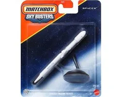 Sky Busters Spacex Falcon Heavy Rocket 20/32 Matchbox 1:64 Metal Long Cart 2025