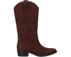 La Strada Western Boot Cuir Marron - Chaussures Femme - Taille - 40