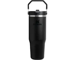 Stanley Waterfles - Drinkfles - The AeroLight Transit Bottle Cream Gloss - Black - 890 ml