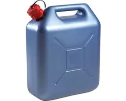 EDA - pour carburant - 20 litres - bleu - 36 x 17 x 44 cm - plastique