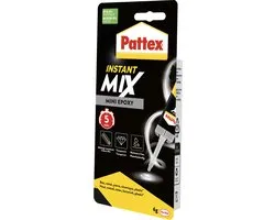 Pattex Twee componentenlijm SuperMix Universal 6ml | 2-componentenlijm Epoxy | Extreem sterk & Makkelijk Bindend - Epoxylijm