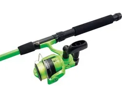 Albatros Tele Combo Green 210 - Telescoop hengelset - 210cm - Werpgewicht 10-35gr - Inclusief nylon lijn