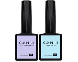 Canni Nail Dehydrator en Primer - 18 ml - Primer Gelnagellak - Dehydrator - Primer Gellak - Nagel Dehydrator - Gel Primer - Nagel Prep - Gellak Primer - Canni Gellak - Gellak Nagellak