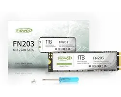 1TB M.2 SATA SSD - SLC-cache 3D NAND TLC SATA III 6Gb/s interne solid-state drive voor Ultrabooks en tablets