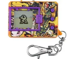 Digimon Original – Digivolution Agumon – Elektronisch Virtueel Monster – Draagbaar Interactief Spel met Evolutie & Gevecht – Kleur Oranje en Paars – Batterij Inbegrepen – Speelgoed 8 jaar en + – Bandai – 61133