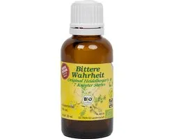 Bittere Waarheid - Kruiden distilaat - Bitterstoffen - Gezonde druppels - Spijsvertering