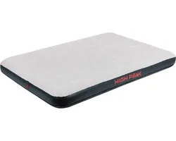 High Peak Double luchtbed - Grijs-Donkergrijs - 197x138x20cm - 2 persoons