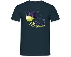 Miraculous Plagg Houdt Van Kaas Camembert T-Shirt Heren