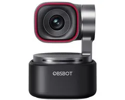 OBSBOT Tiny 3 - 4K Webcam - AI-Powered Spatial Audio - AI Tracking PTZ Kamera