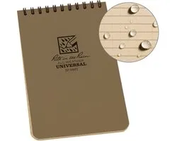 Rite in the Rain - Top Spiral Notebook - No 946T Tan