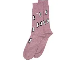 Alfredo Gonzales unisex sokken the penguin rood
