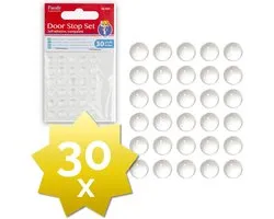 Arrêts de porte transparentes - Tampons - 8mm - Bump caps - Bump caps - Protection murale - Protection de porte