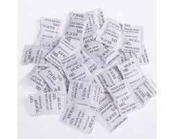 200 pcs Silica Gel Desiccant Bags - Sachet Package - Moisture Absorber Dehumidifier - Fragrances - Desiccant Bags for Storage Drying