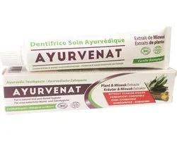 Ayurvedische tandpasta met miswak BIO