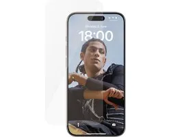 PanzerGlass SAFE. Screen Protector iPhone 2023 6.1" Pro Ultra-Wide Fit, Apple, Apple - iPhone 15 Pro, Application à sec, Résistant aux rayures, Résistant aux chocs, Transparent, 1 pièce(s)