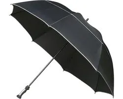 Falcone - XXL Storm Paraplu - Ø 150 cm - Groot - Windproof - Zwart