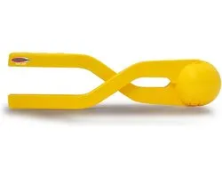 Jamara sneeuwbaltang speelgoed geel 38cm - sneeuwballen maken.