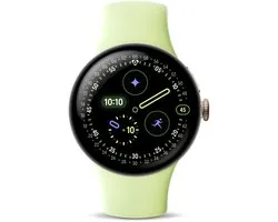Google Pixel Watch 4 - Smartwatch - 41mm - WiFi - Goudkleurig/Lemongrass