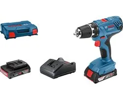 Bosch - GSR 18V-21 - Accuschroefboormachine 18 Volt 2,0 AH Li-ion in L-Case