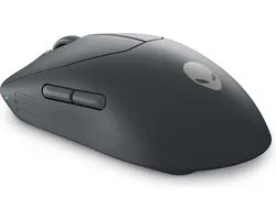 Alienware Pro Wireless Gaming Mouse muis Gamen Ambidextrous RF Wireless + USB Type-C Optisch 26000 DPI
